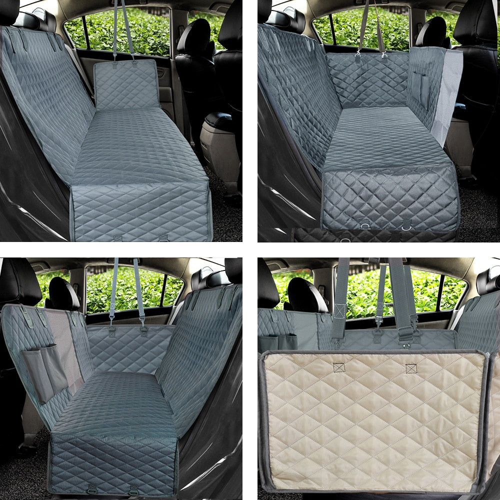 Dog Car Seat Cover for Back Seat Waterproof and Non Slip